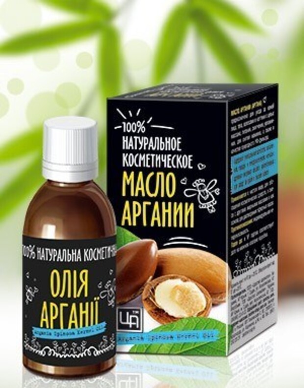 Натуральное косметическое масло «Аргана» 30 мл, Царство Ароматов