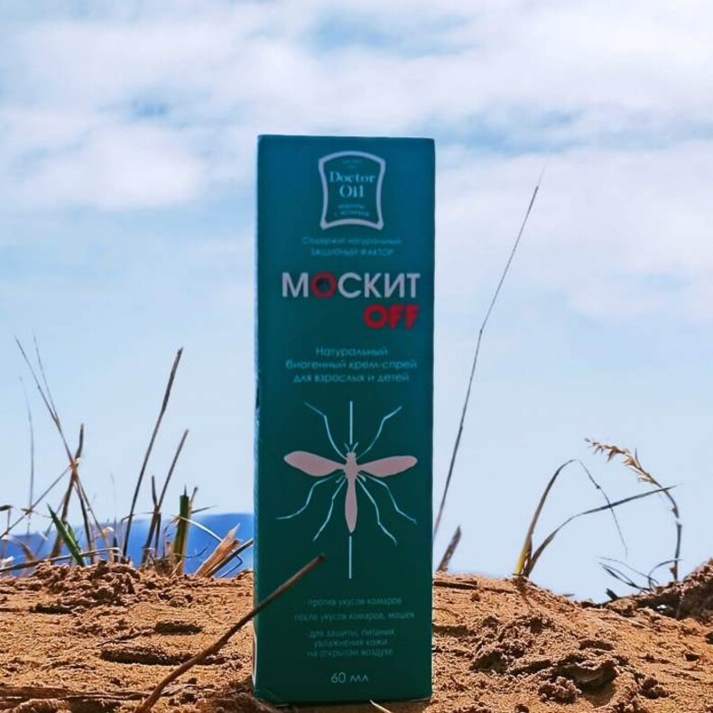 Крем-спрей от москитов и комаров «МоскитOFF»™Doctor Oil(Доктор Ойл)