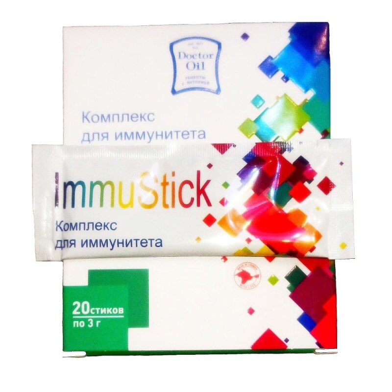 Биогенный энзимный комплекс «lmmuStick» 20 саше, Doctor Oil